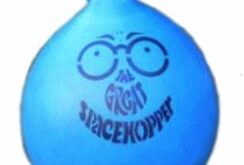 Childrens Racing Combo Space Hopper Set